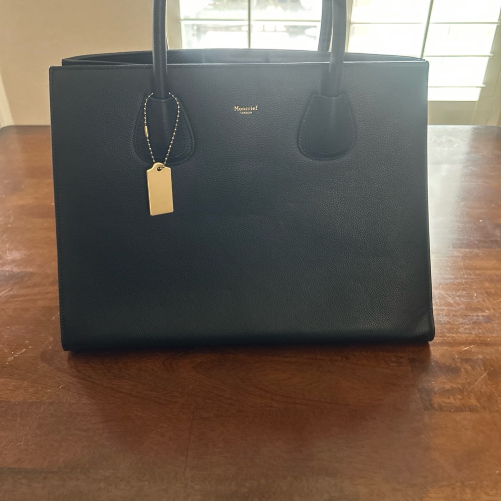 Moncrief London Black Tote Bag - Picture 7 of 11